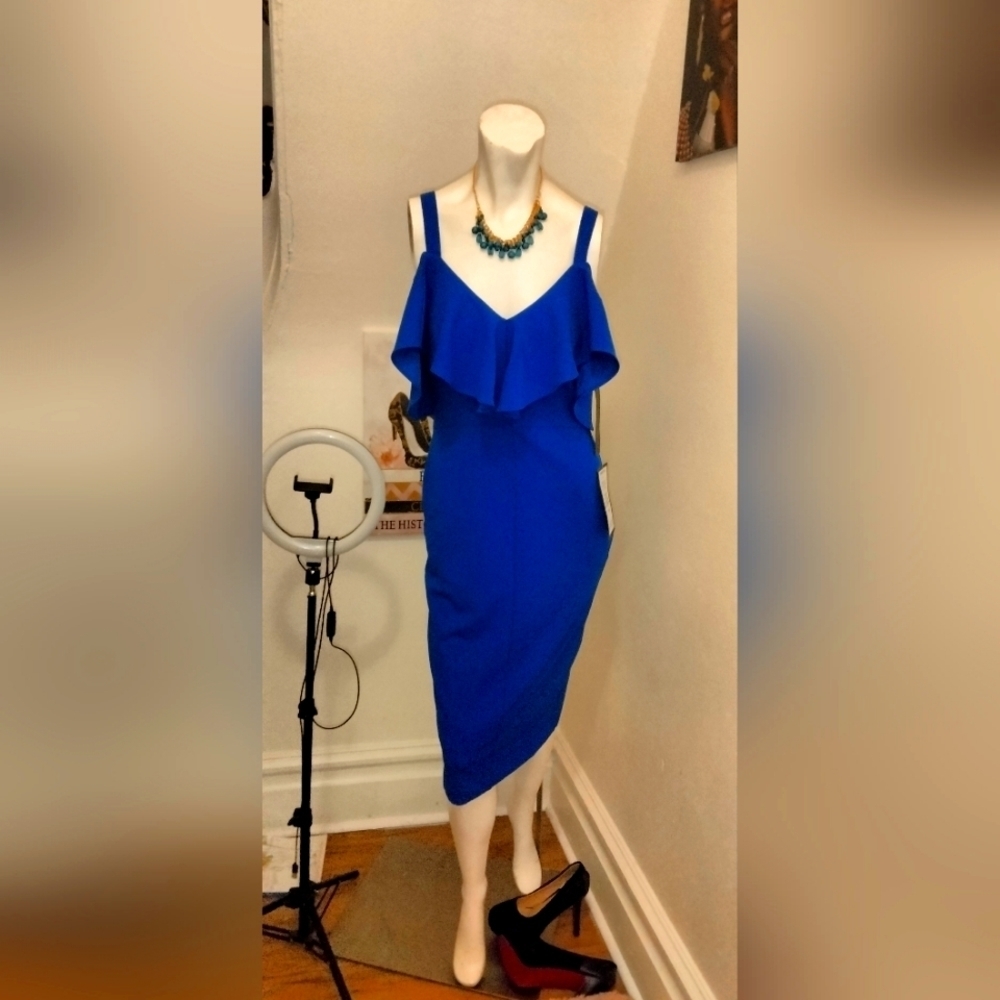 ☀️Rachel Roy off shoulder dress